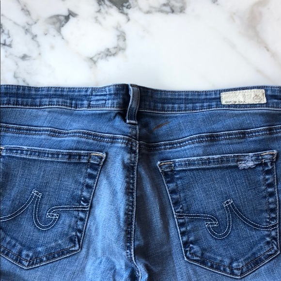 AG The Legging Ankle Super Skinny Jean Distressed - Picture 3 of 3